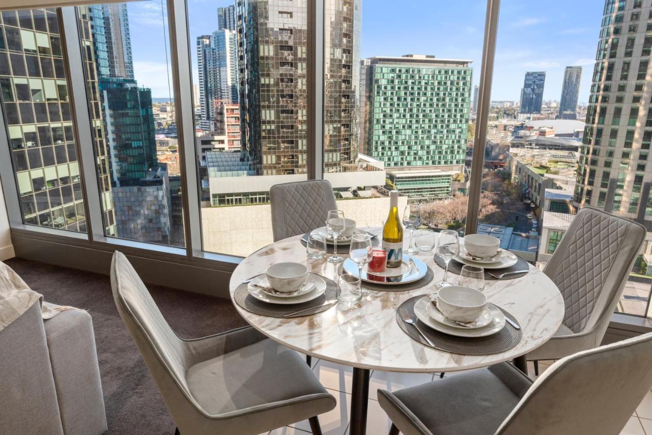 Sophisticated Designer Condo W River & City Views Melbourne Ngoại thất bức ảnh