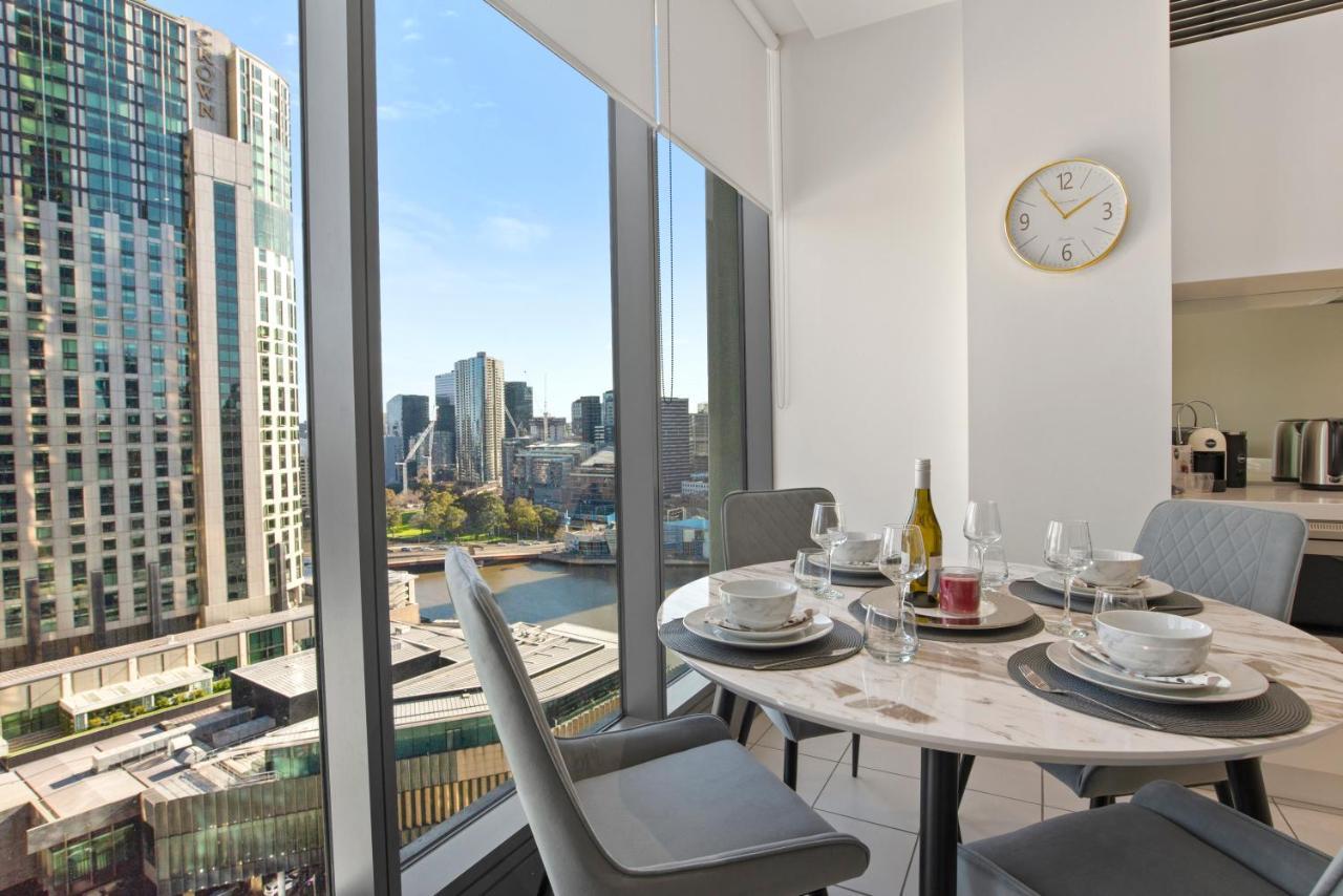 Sophisticated Designer Condo W River & City Views Melbourne Ngoại thất bức ảnh